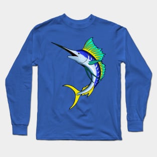 Blue Marlin Long Sleeve T-Shirt